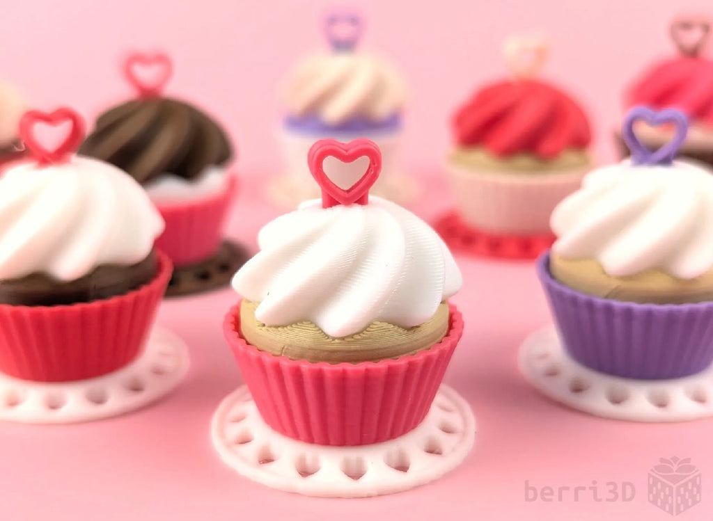 3D Printed Cupcake Kit Card