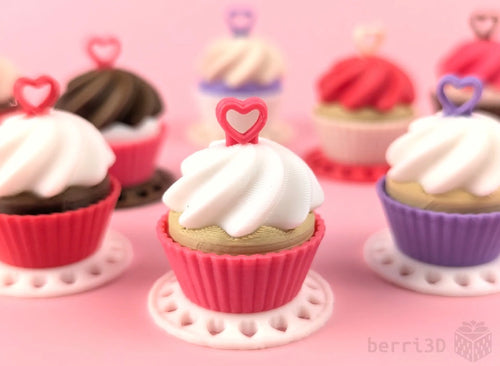 3D Printed Cupcake Kit Card
