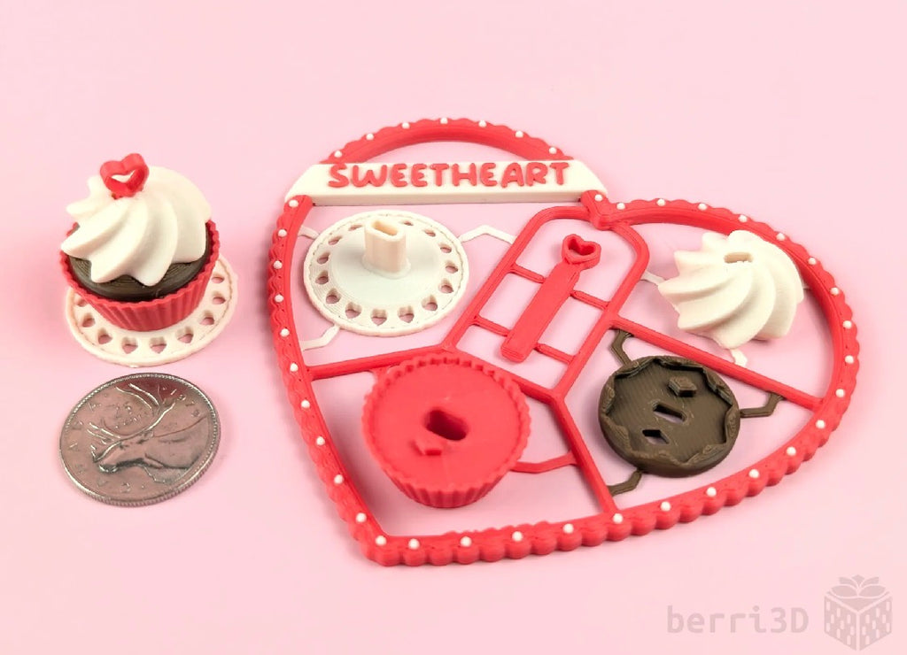 3D Printed Cupcake Kit Card