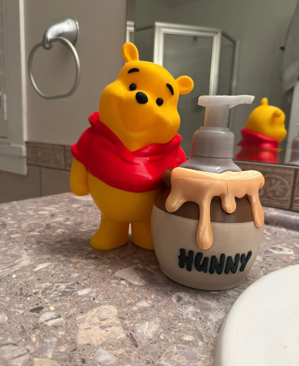 Bear with Honey Bath & Body Works Soap Holder
