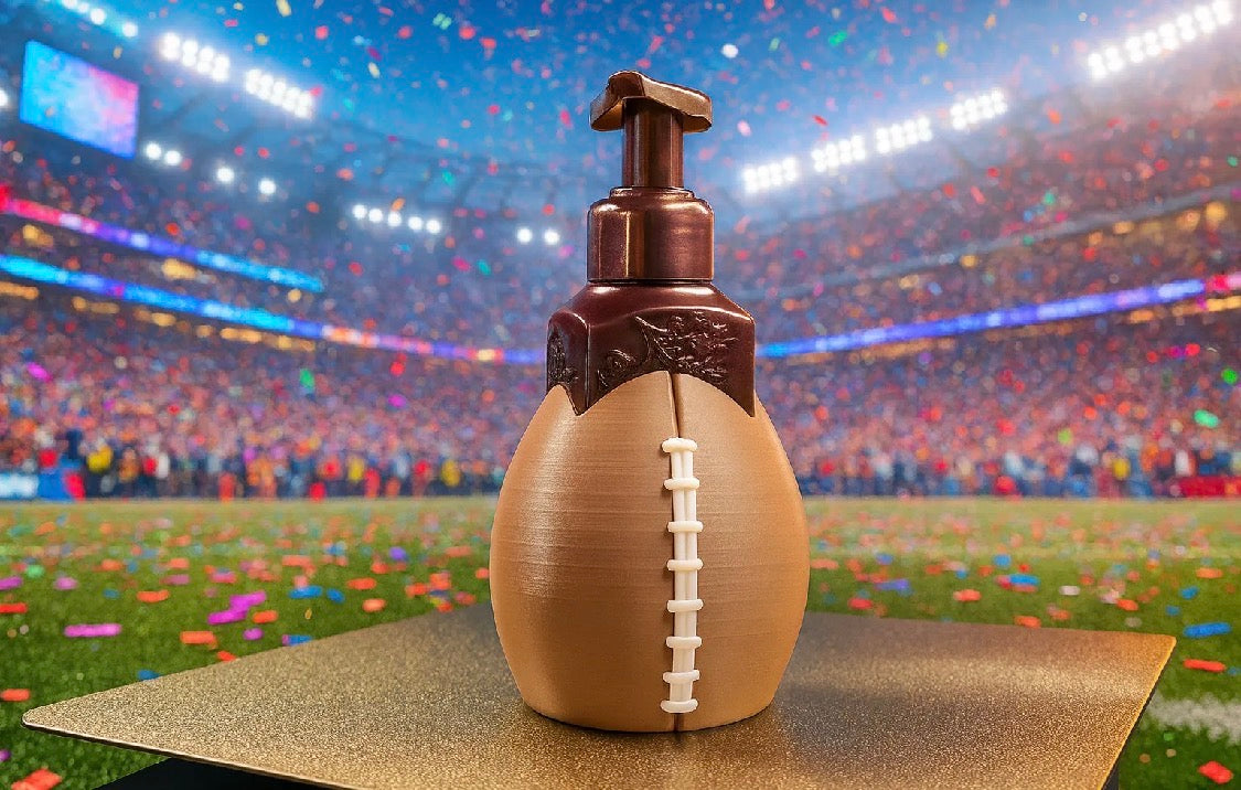 Football Foam Pump Soap Dispenser Holder