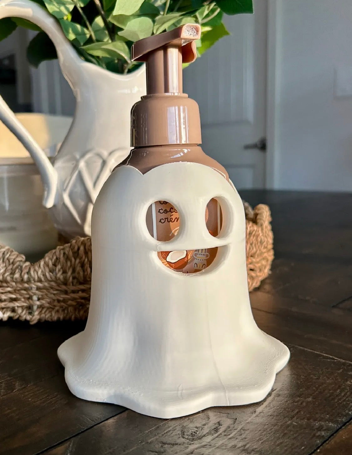 Ghost Soap Dispenser Holder