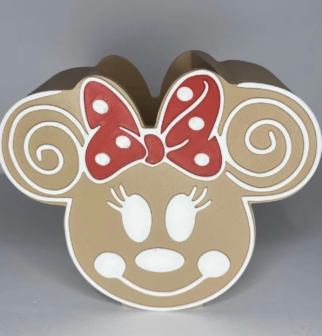 Minnie Gingerbread Soap Dispenser Holder