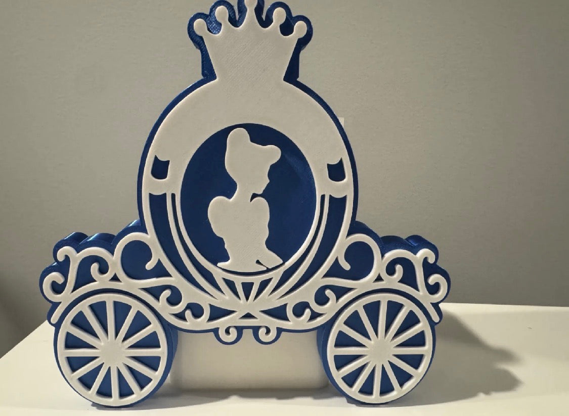 Cinderella Carriage Soap Dispenser Holder