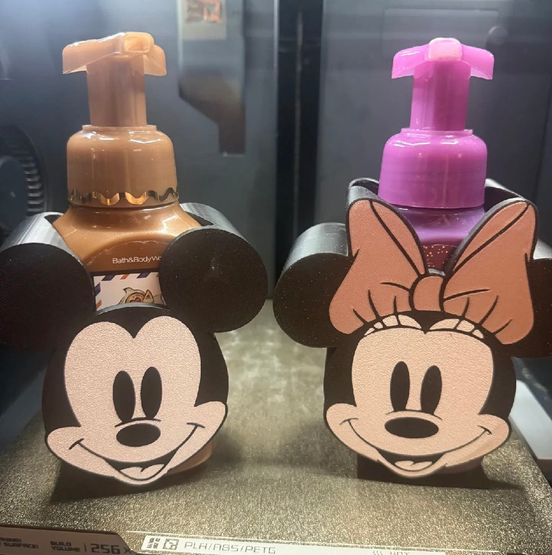 Minnie Mouse Face Soap Dispenser Holder