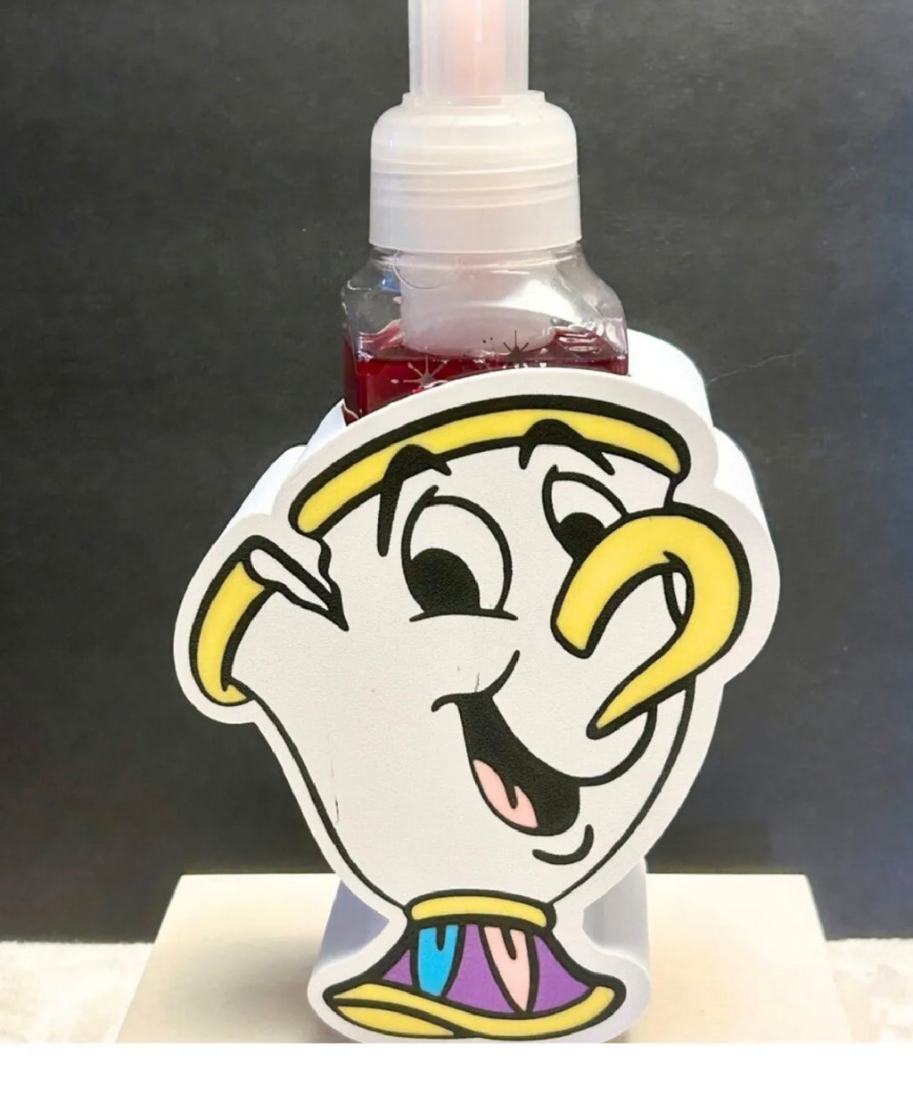 Teacup Character Soap Dispenser Holder