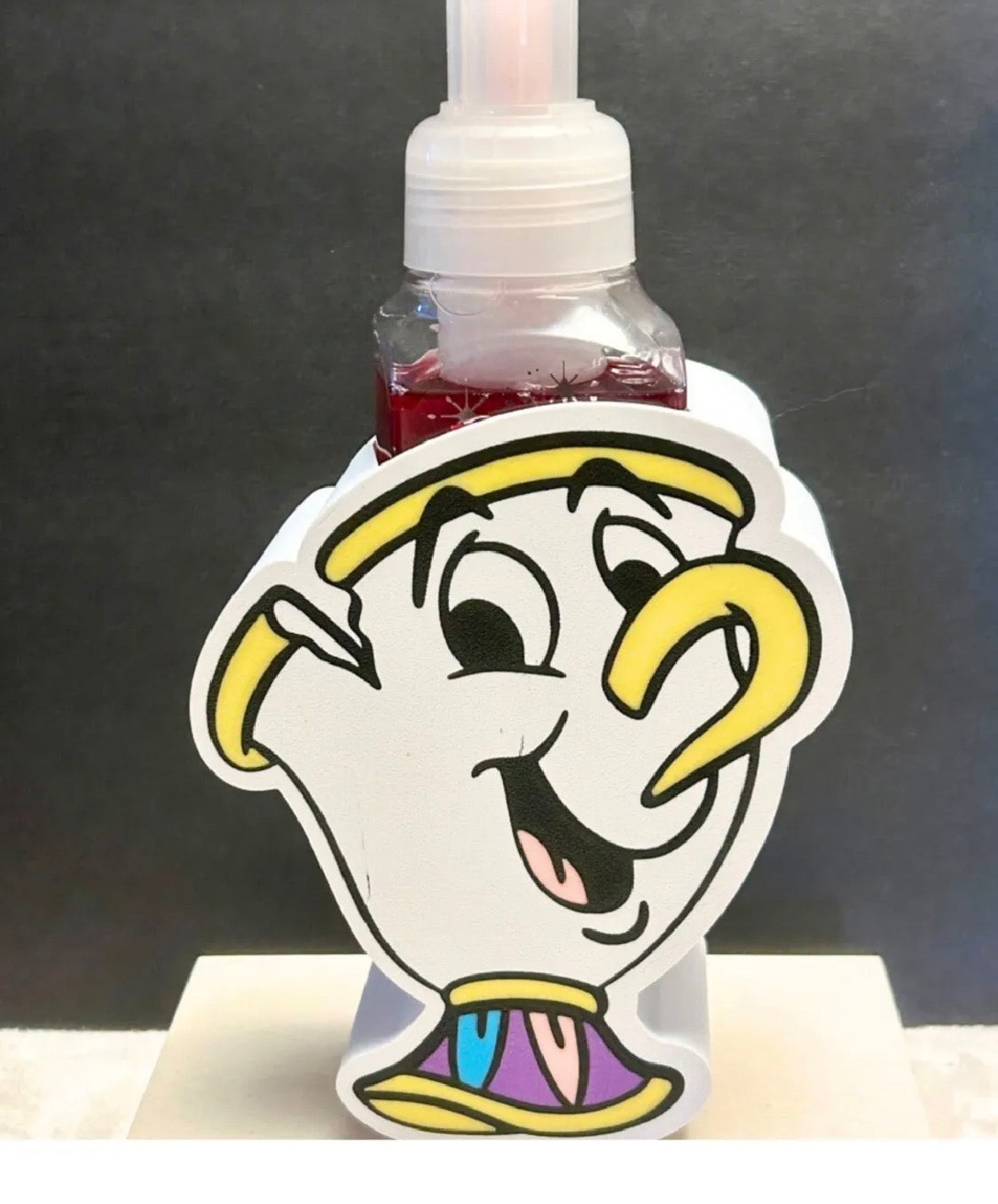 Teacup Character Soap Dispenser Holder