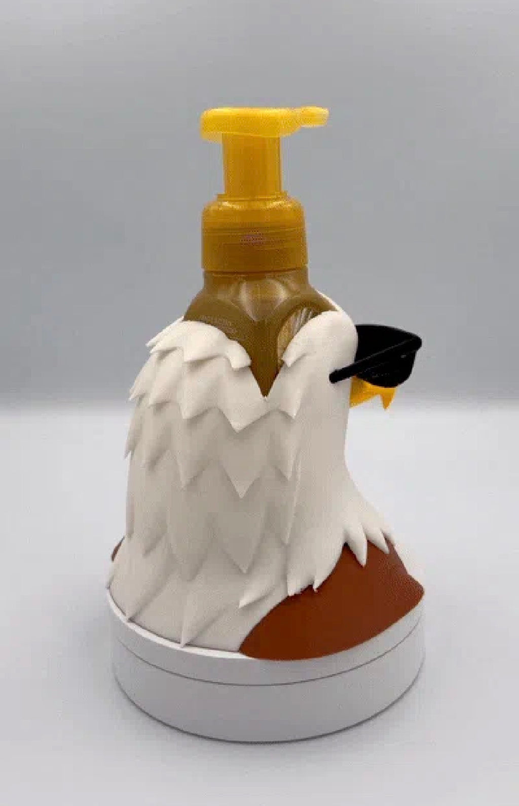 Patriotic Bald Eagle Soap Dispenser Holder