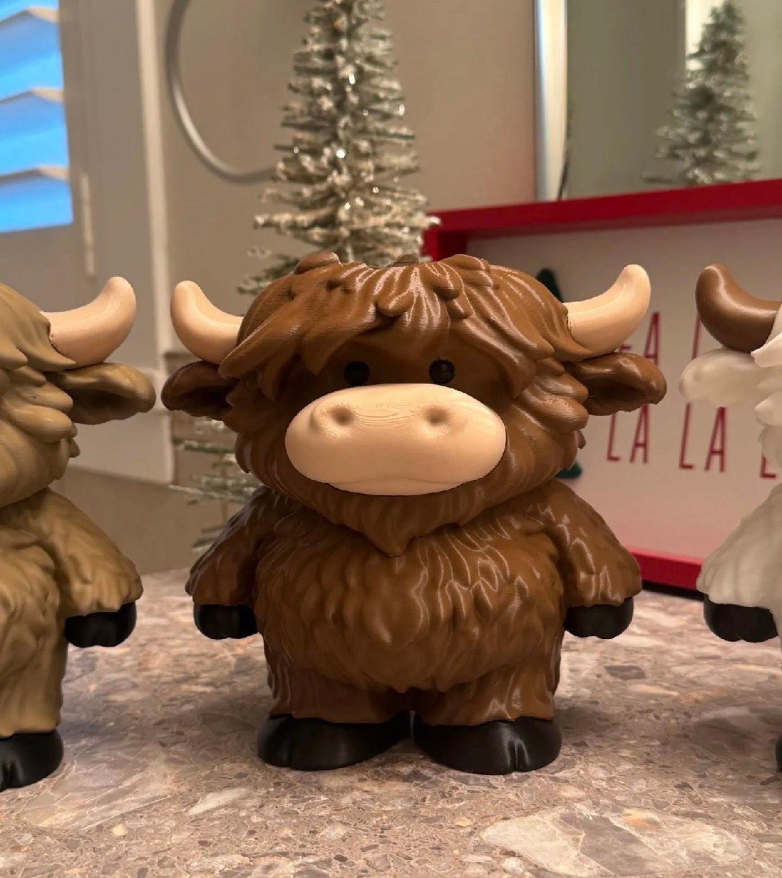 Highland Cow Figurine
