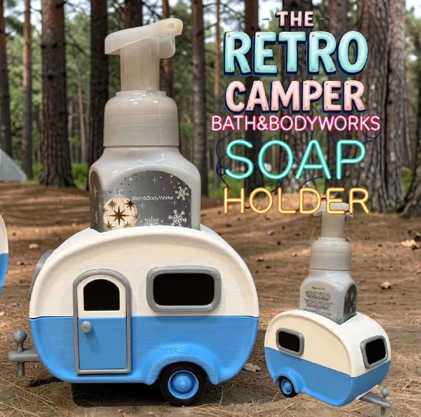 Retro Camper Soap Dispenser Holder
