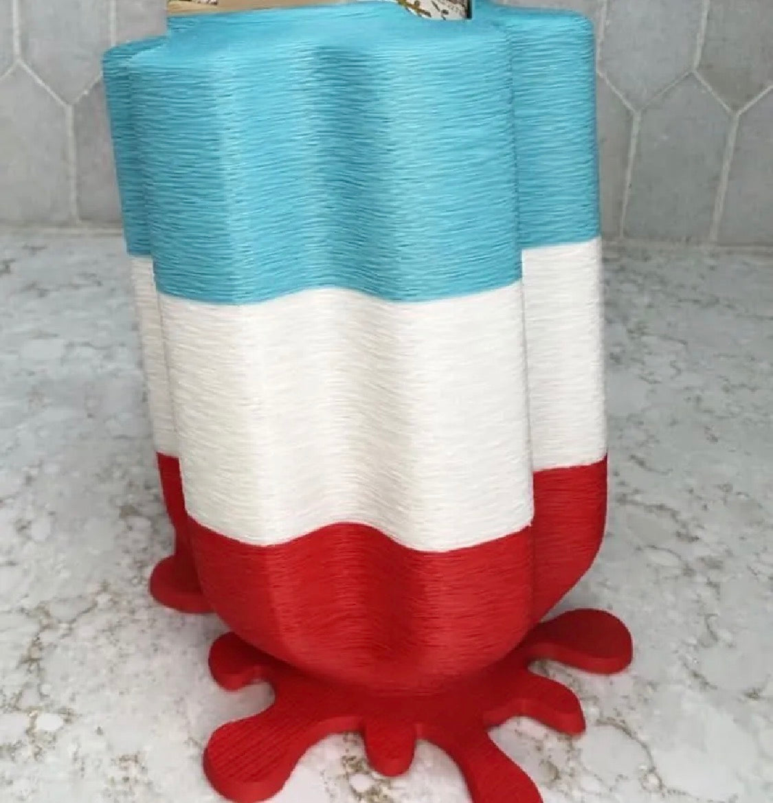 Patriotic Soap Dispenser Holder