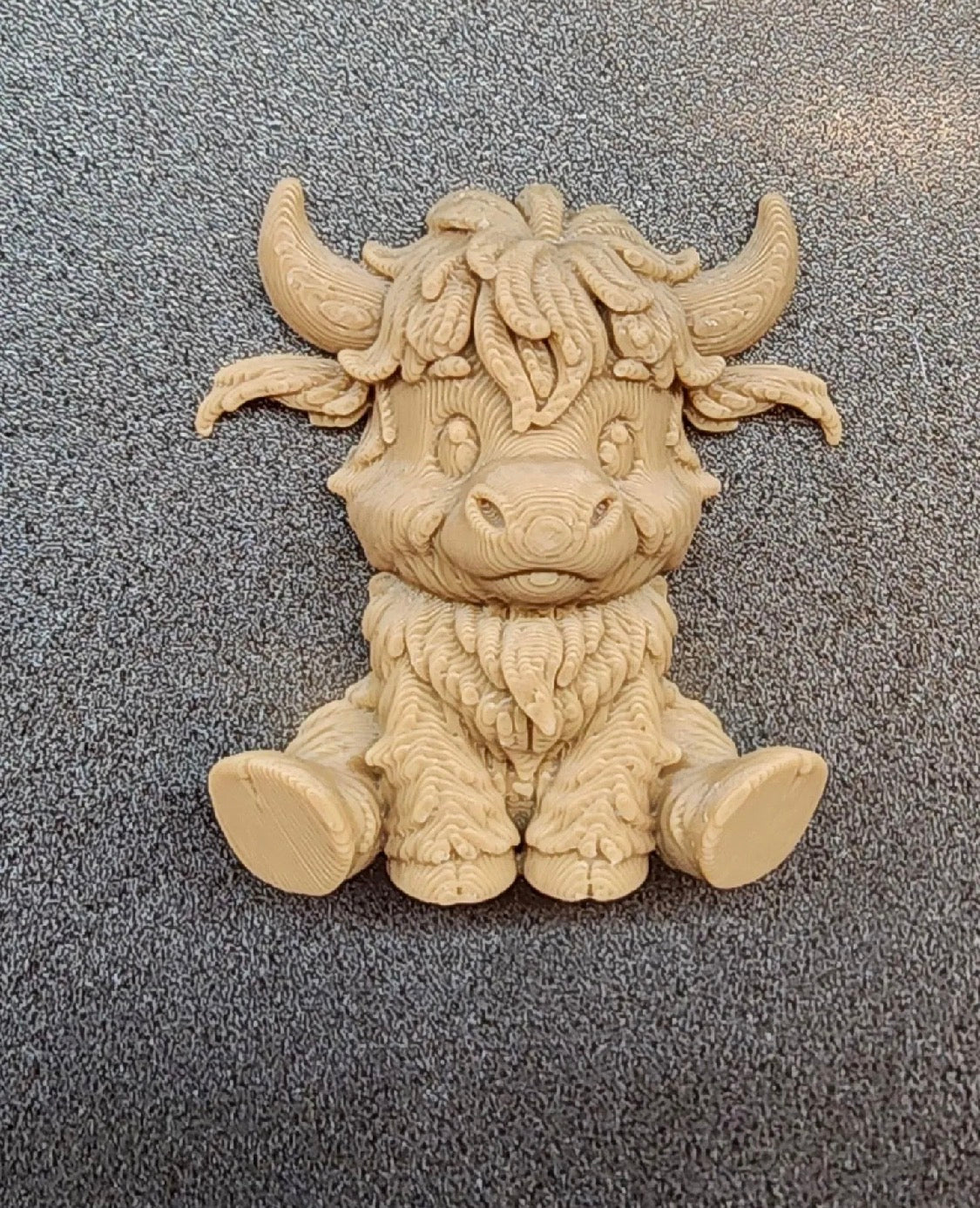 Baby Highland Cow Magnet