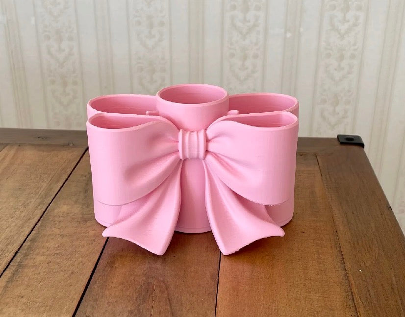 Bow Makeup Brush & Pen Holder