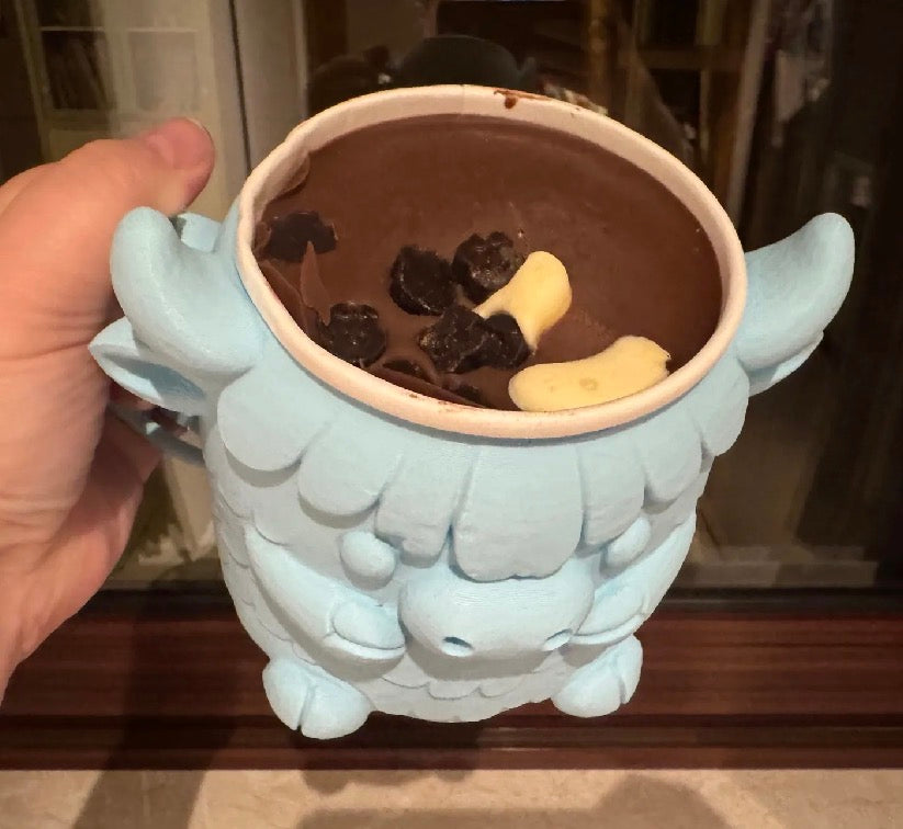 Highland Cow Ice Cream Pint Holder