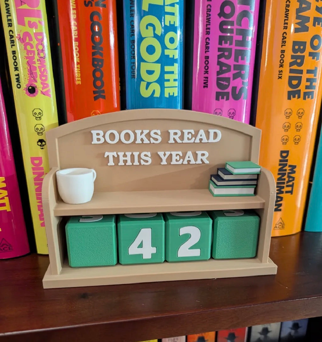 Books Read This Year Desk Bookshelf Stand