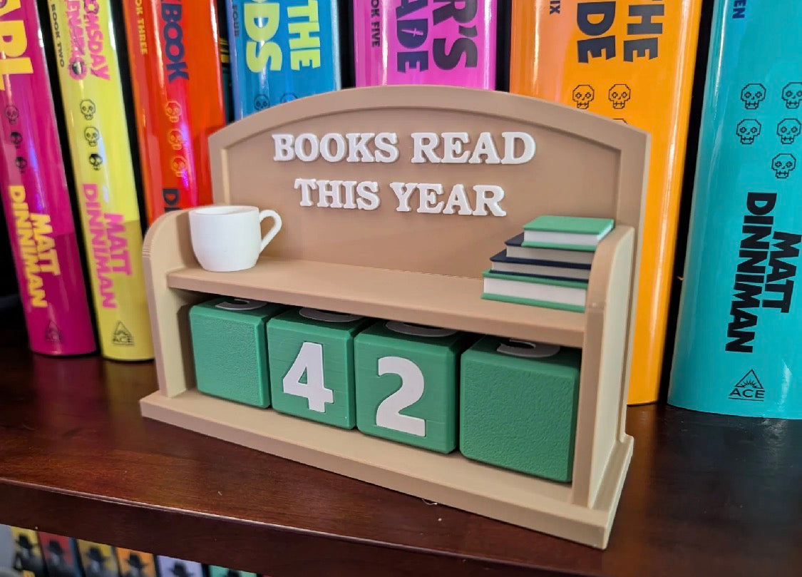 Books Read This Year Desk Bookshelf Stand