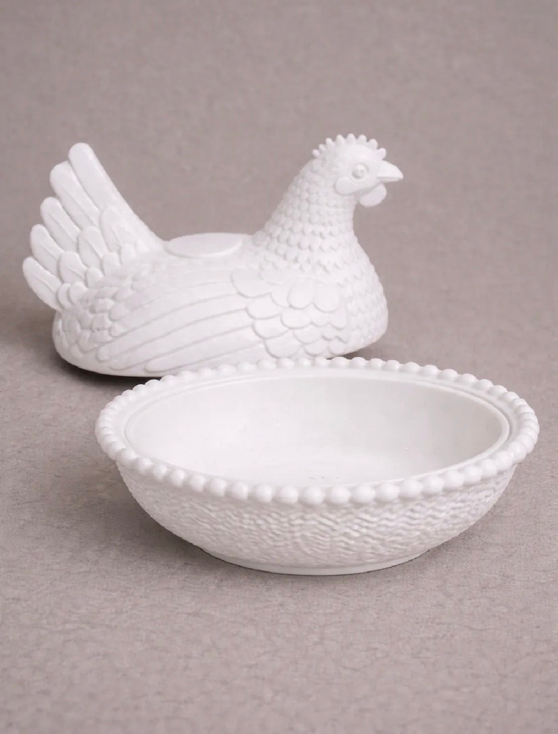 Hen on a Nest Dish