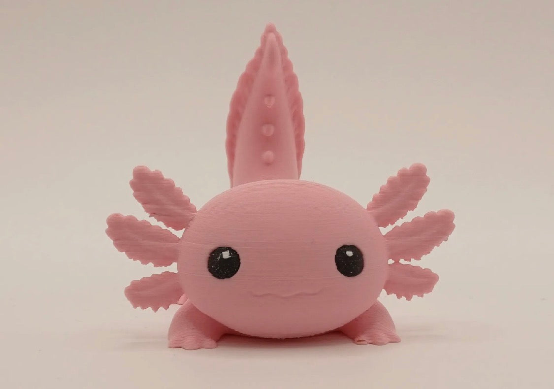 Axolotl Phone Stand | 3D Printed Cute Phone Holder
