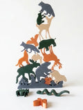 Woodland Animal Stacking Puzzle | 3D Printed Balancing Game