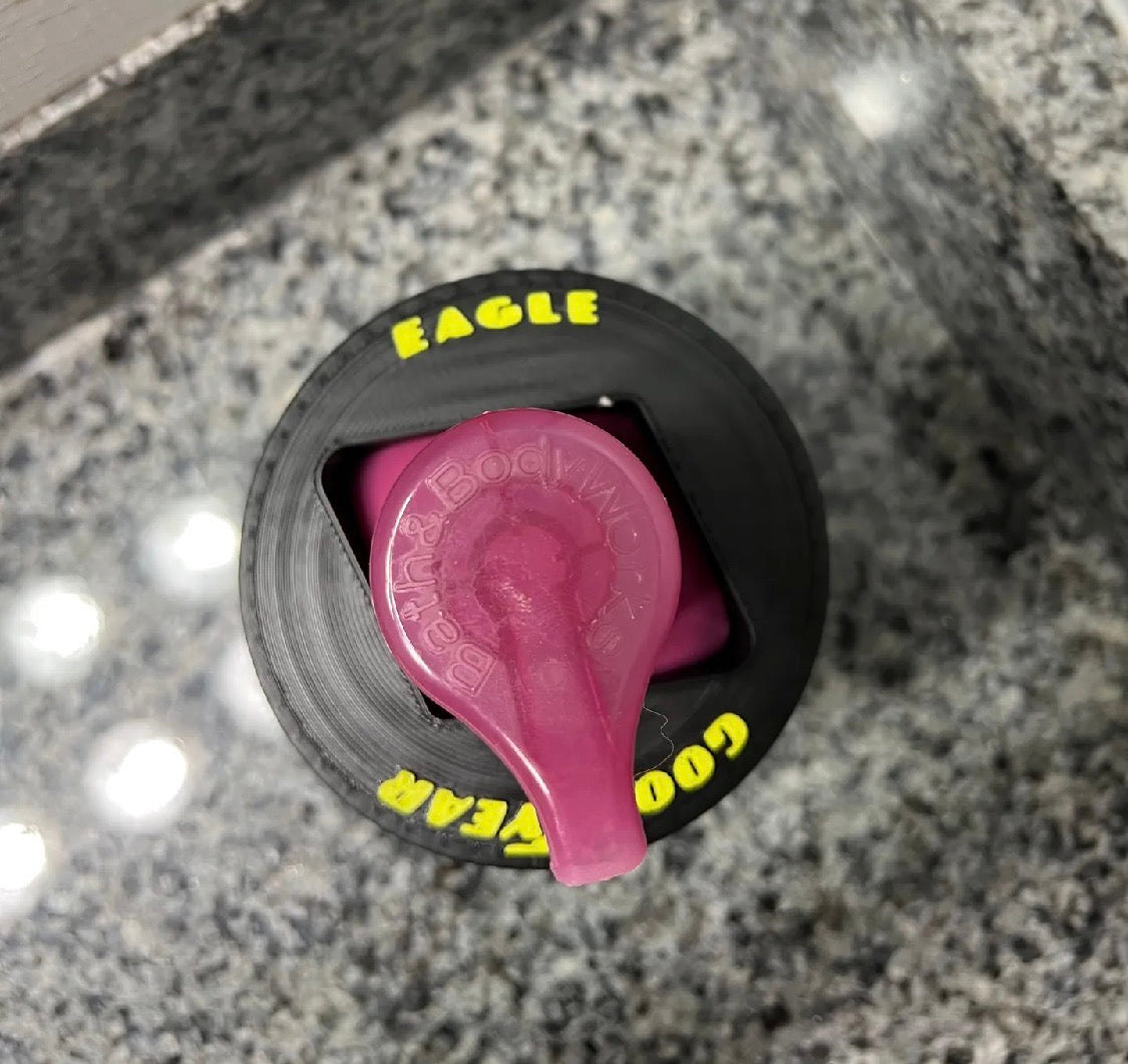 Race Tire Soap Dispenser Holder
