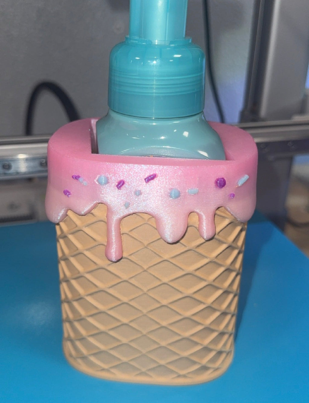 Ice Cream Cone Soap Dispenser Holder for Bath & Body Works