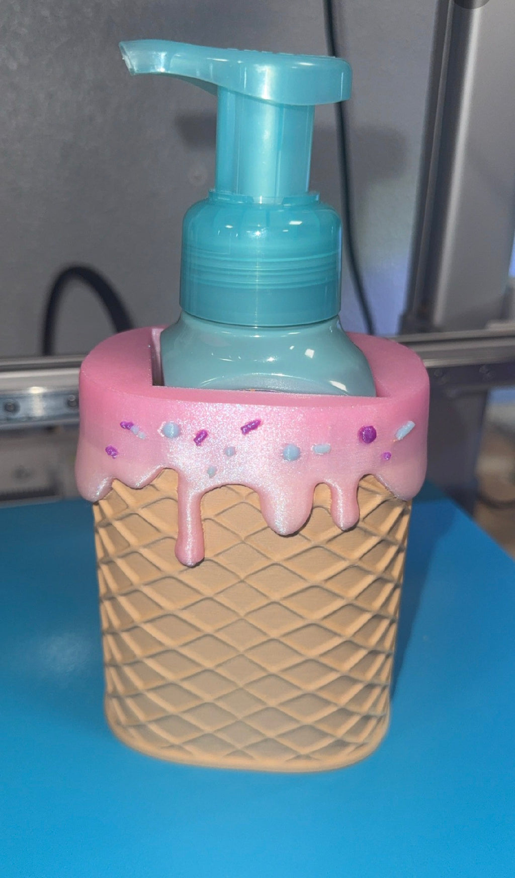 Ice Cream Cone Soap Dispenser Holder for Bath & Body Works