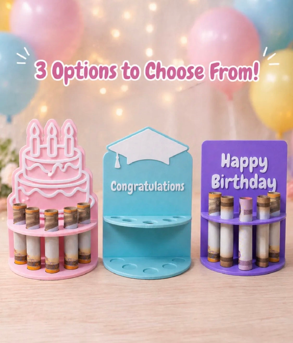 Money Holder Gift Stand | Birthday, Graduation & More