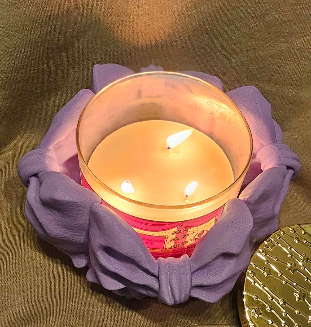 Bow 3-Wick Candle Holder