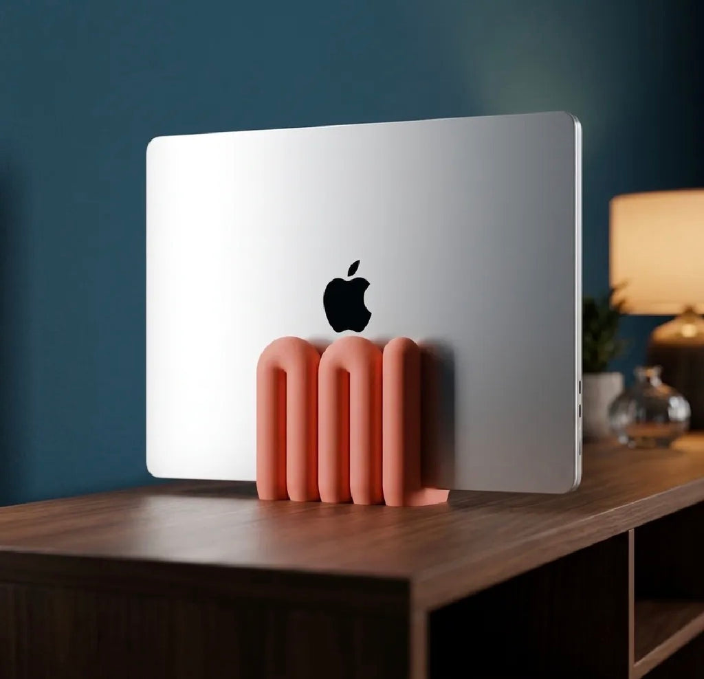 Arch Laptop Stand | 3D Printed Vertical Laptop Holder