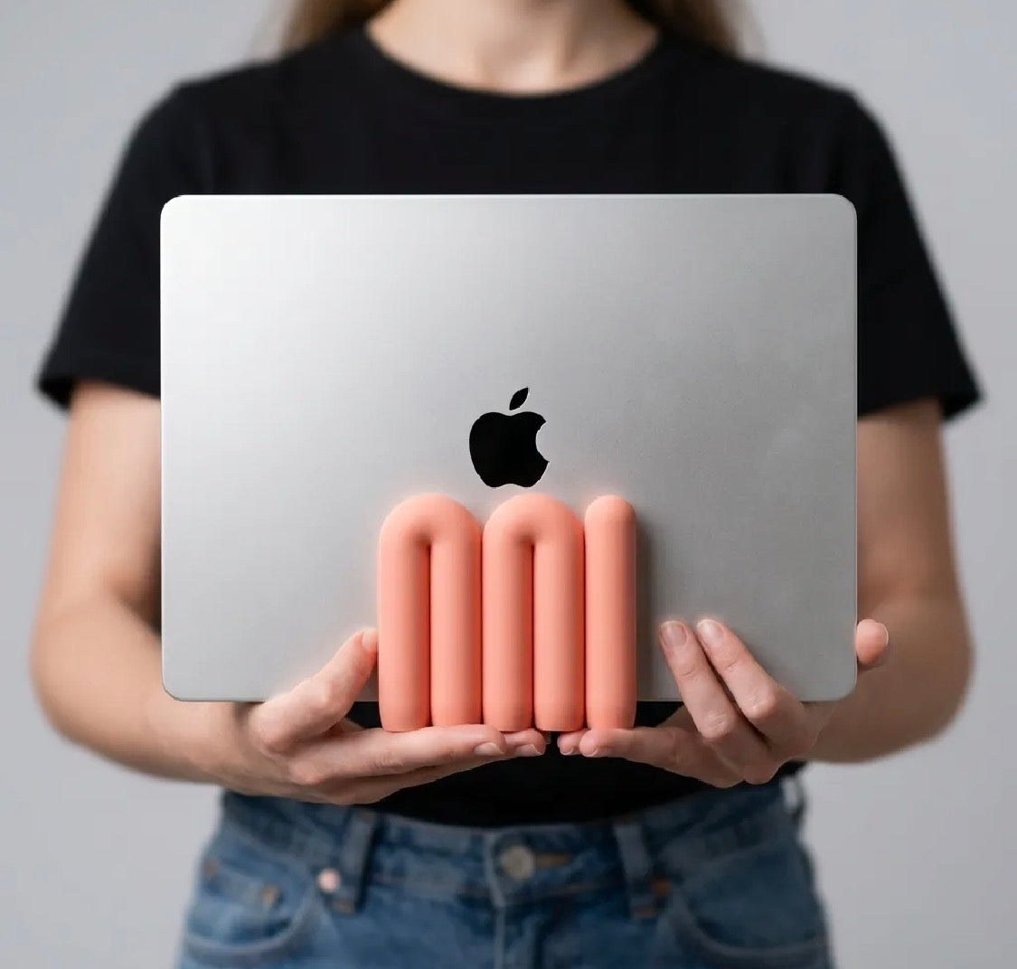 Arch Laptop Stand | 3D Printed Vertical Laptop Holder
