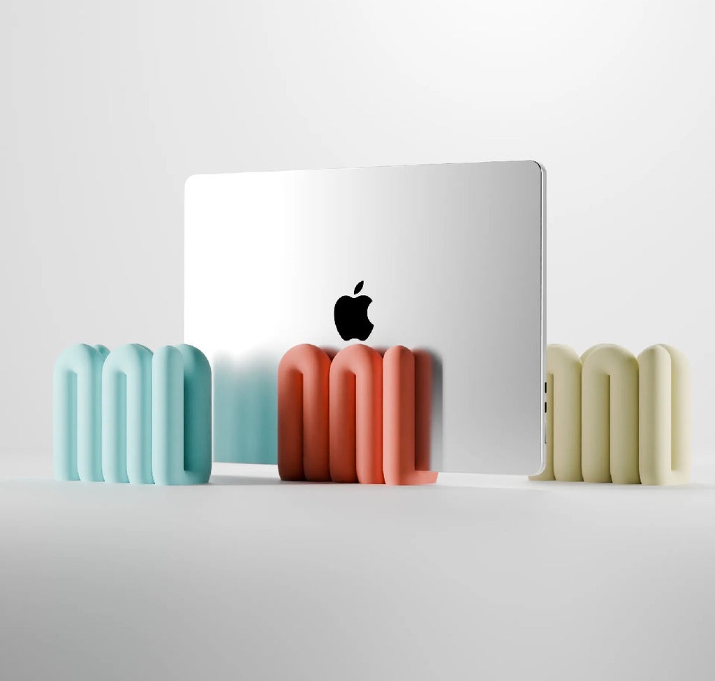 Arch Laptop Stand | 3D Printed Vertical Laptop Holder