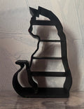 Cat Silhouette Display Shelf | 3D Printed Tabletop Display Shelf