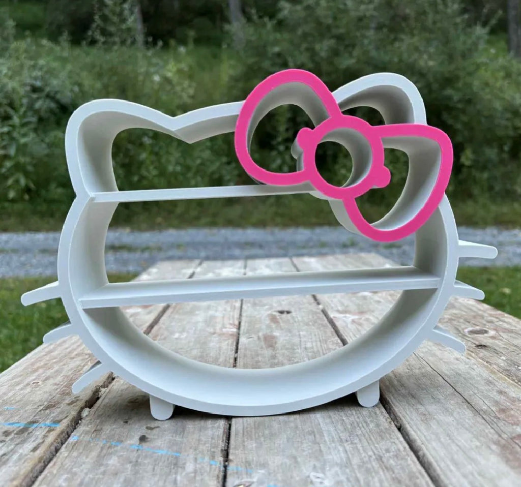 Hello Kitty Bow Shelf, 3D printed
