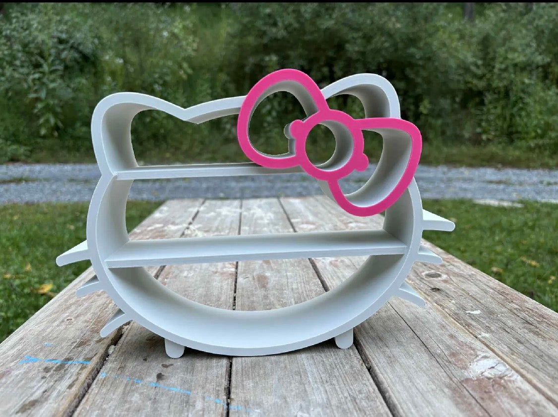 Hello Kitty Bow Shelf, 3D printed