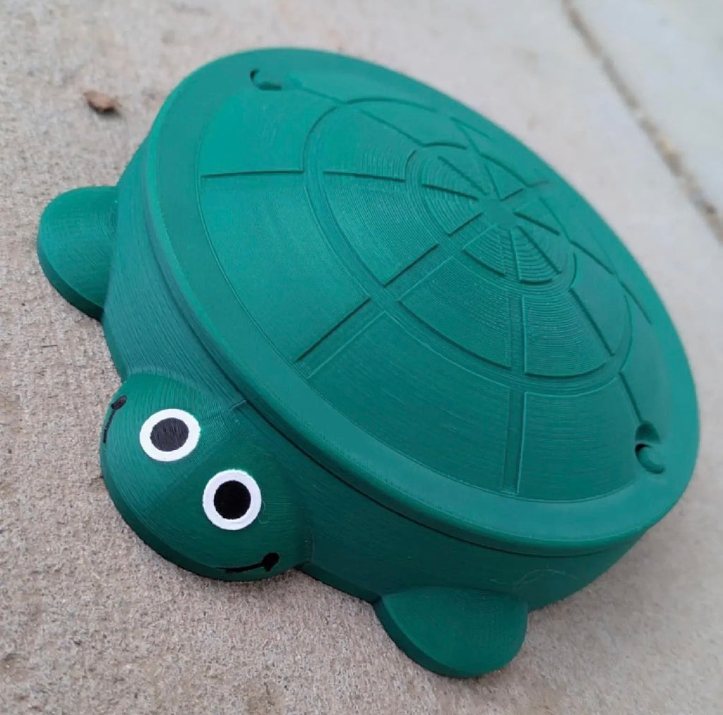 Turtle Miniature Zen Sandbox 3D printed