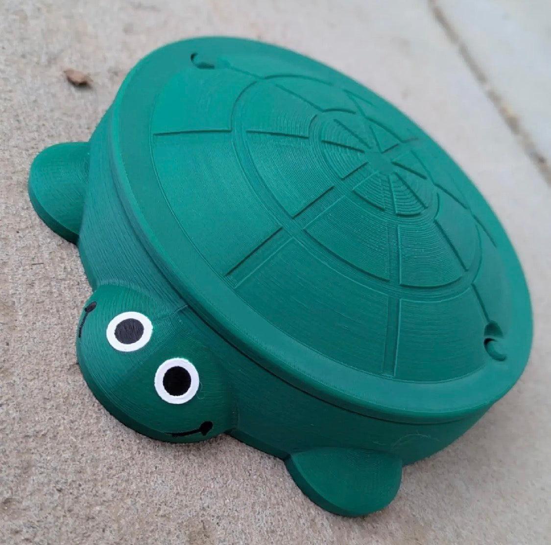 Turtle Miniature Zen Sandbox 3D printed
