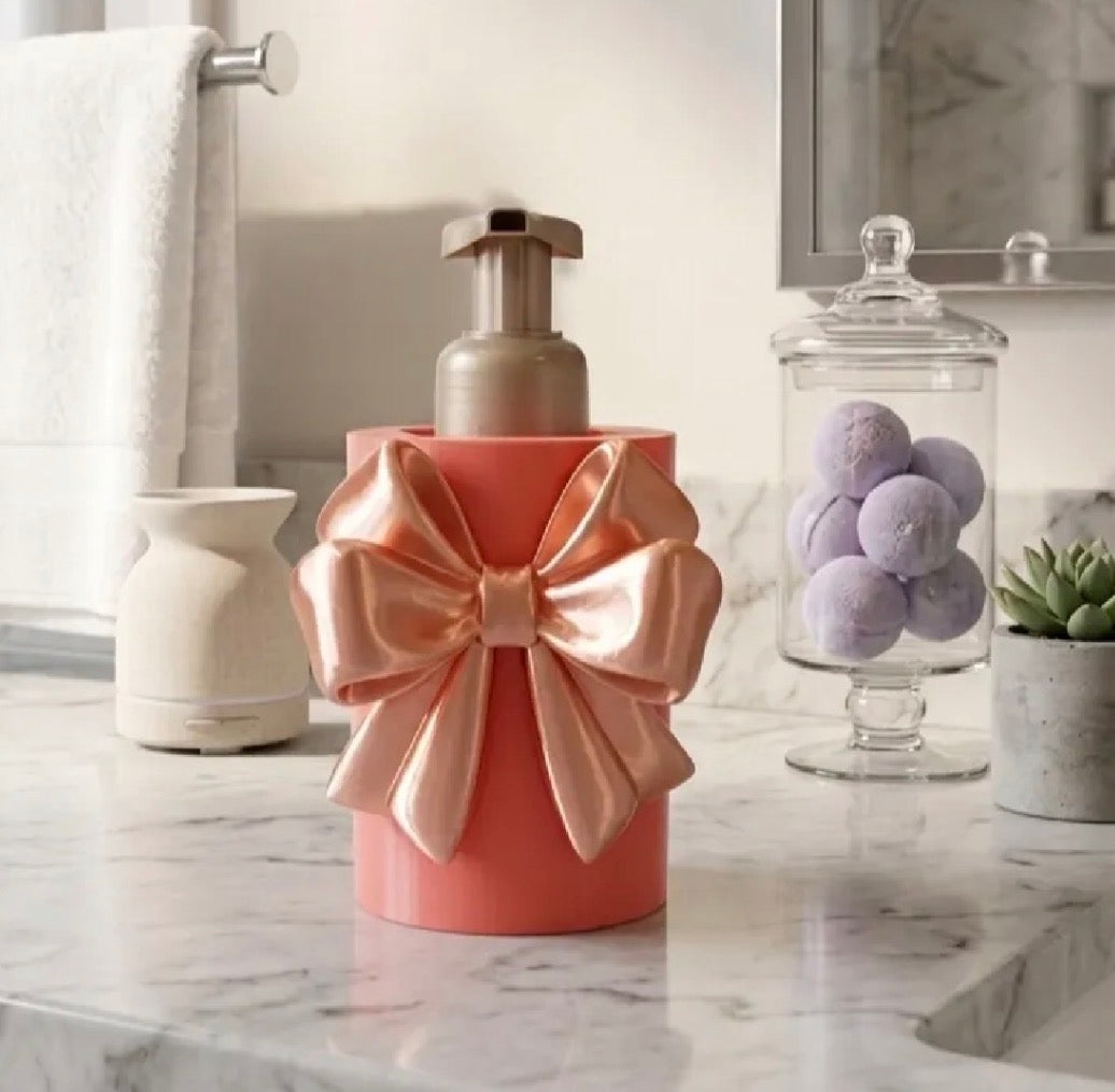 Bow Foam Pump Soap Dispenser Holder