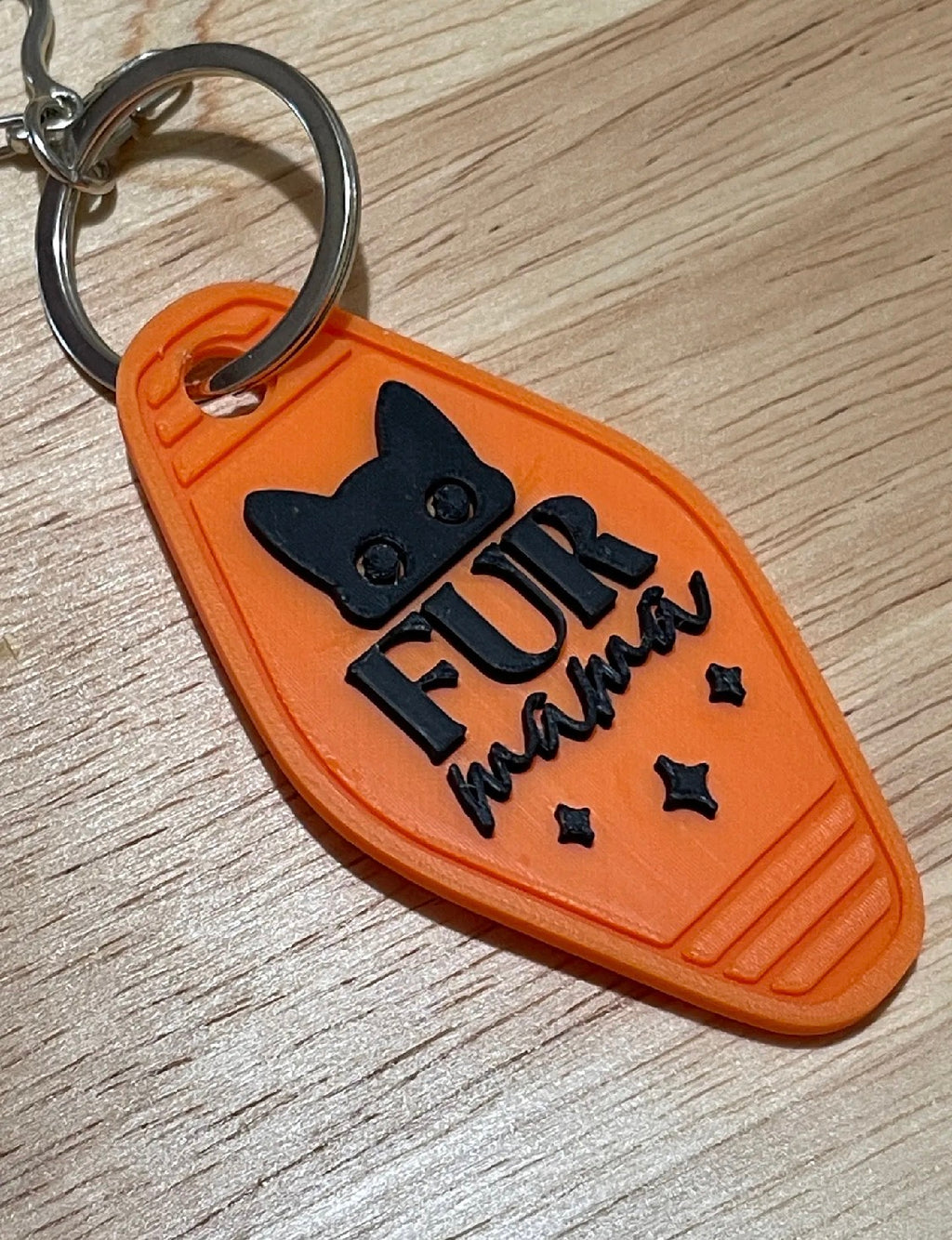 Fur Mama Motel Keychain