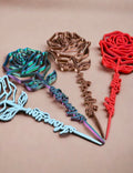 I Love You Rose with Heart Stand