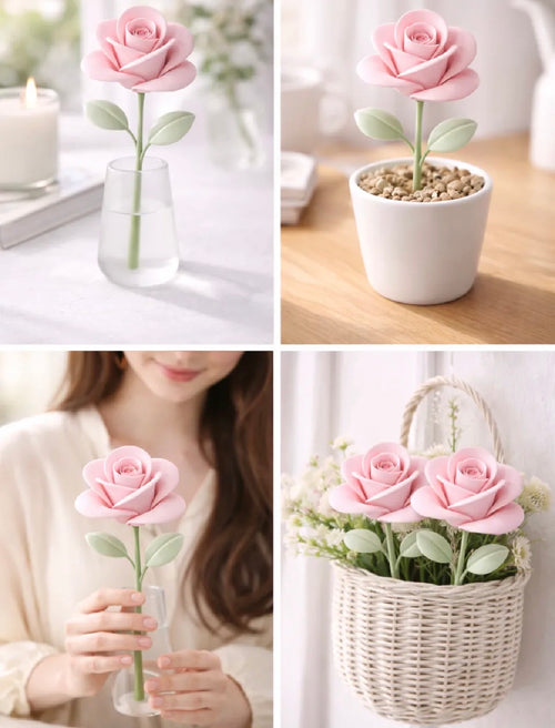 3D Printed Rose