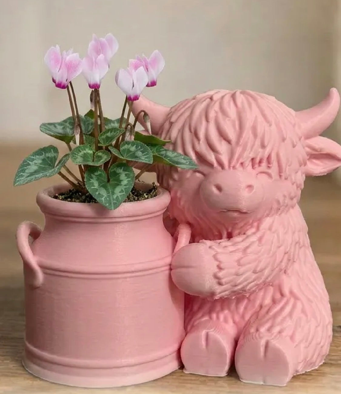 Highland Cow Planter