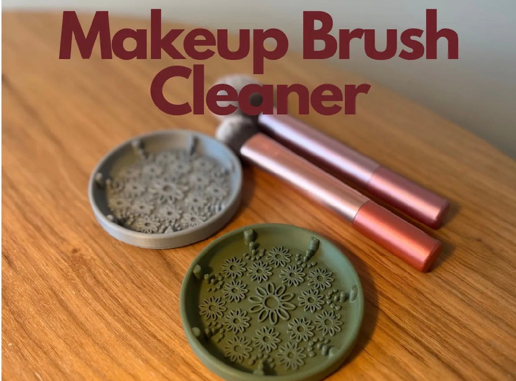 3D Printed Makeup Brush Cleaner