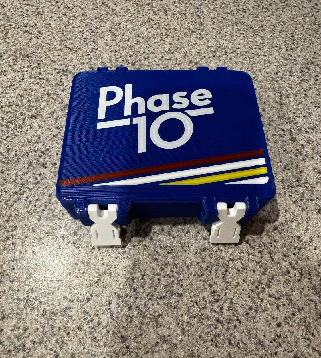 3D Printed Card Game Storage Case, Phase 10