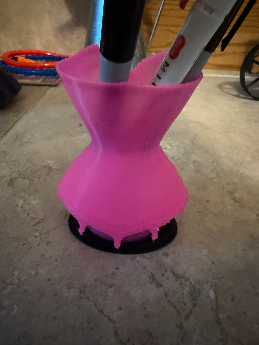 Gothic Corset Makeup Brush & Pen Holder
