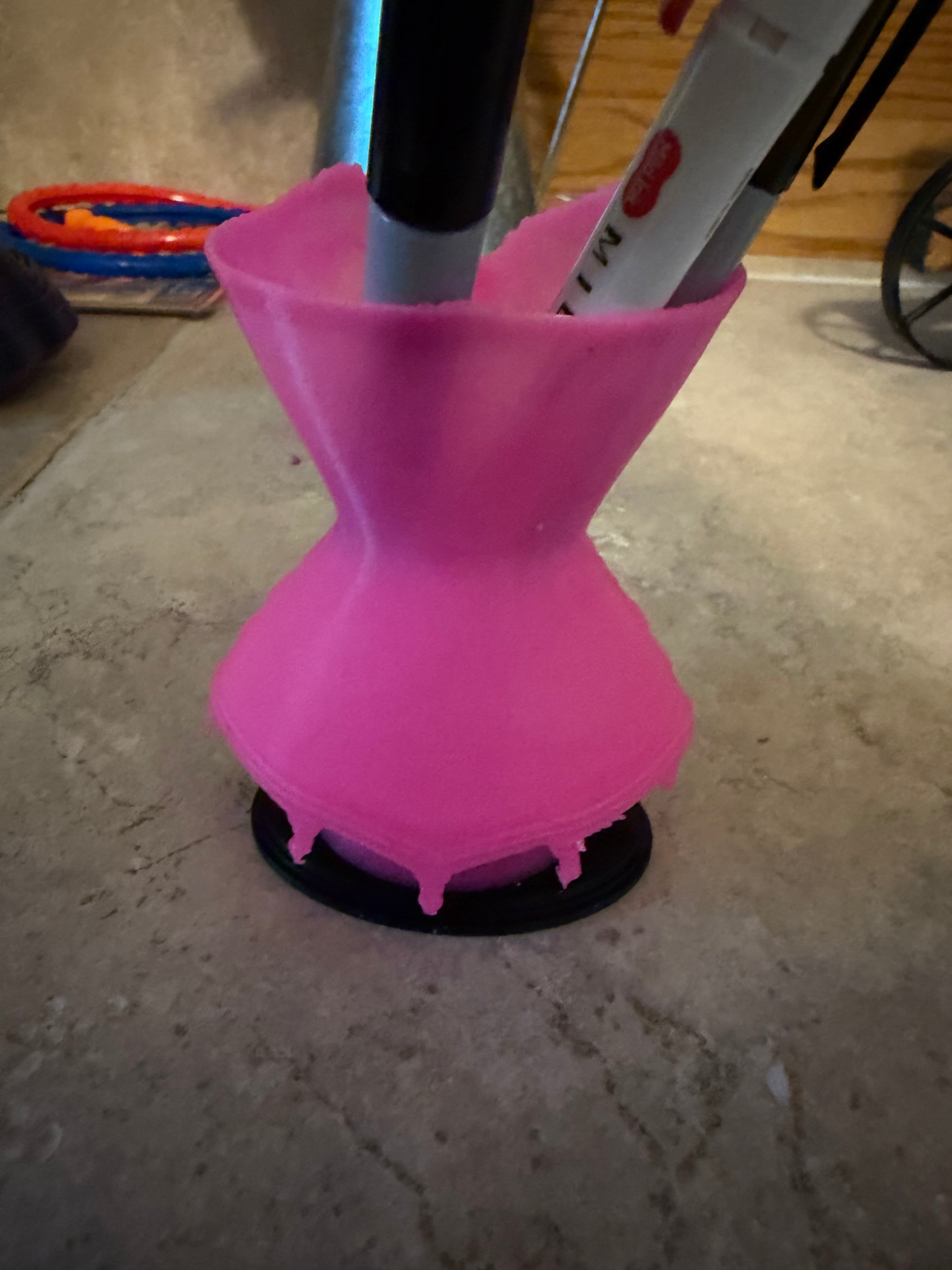 Gothic Corset Makeup Brush & Pen Holder