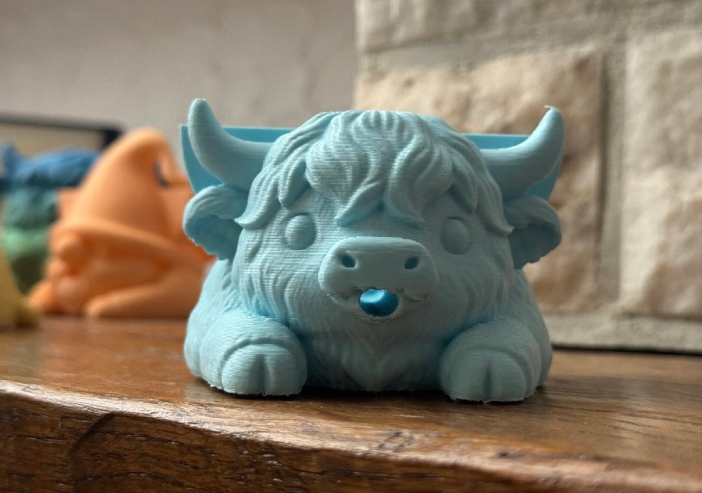 Highland Cow Sponge Holder