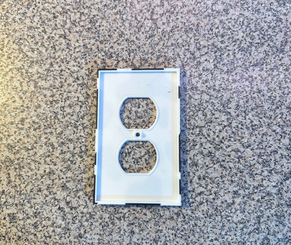 Cow Print Outlet Cover