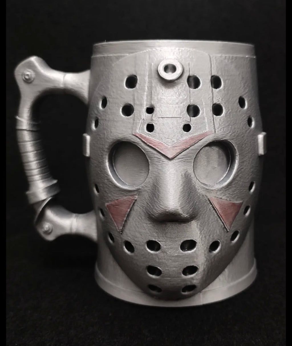 Hockey Mask Beer Stein