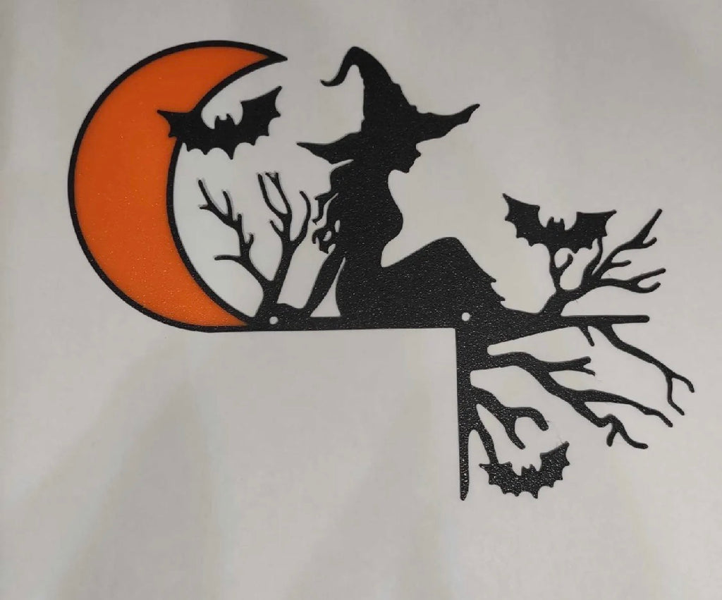 Halloween Witch Light Switch Decoration