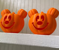 Round-Eared Jack-O'-Lantern Tea Light Holder